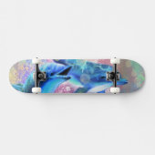 Happy Dolphin Couple Skateboard - Famille (Horz)