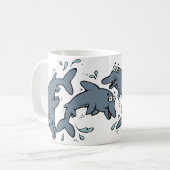 Happy Dolphin Mok (Voorkant links)