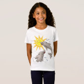 Happy Dolphin - SRF T-shirt (Voorkant volledig)