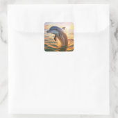 Happy Dolphin Stickers (Tas)