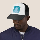 Happy Dolphin Trucker Pet (In situ)