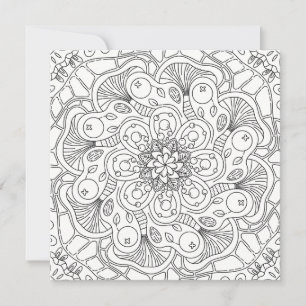 Happy Doodles: herfst kleurplaat