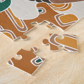 Happy Doodles: Over de hele wereld Legpuzzel (Zijkant)