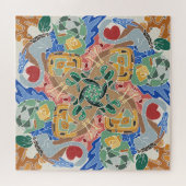 Happy Doodles: Over de hele wereld Legpuzzel (Horizontaal)