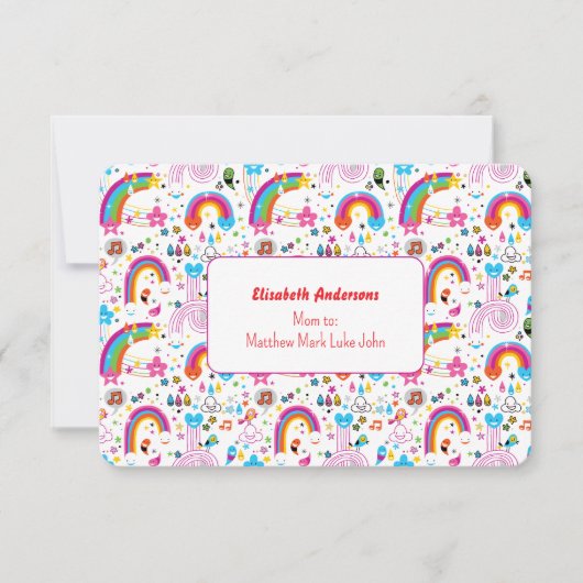 Happy Doodles Playdate Invitation (Devant)