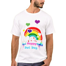Happy Dot Day Kleurrijke Rainbow Polka Dot Boys Ki