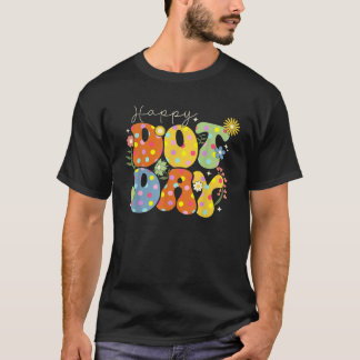 Happy Dot Day Kleurrijke Schattigee Polka Dot Boy T-shirt