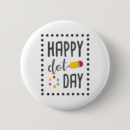 Happy Dot Day Maak van je Mark Boys Dot Shirt Ronde Button 5,7 Cm