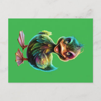 Happy duck. briefkaart