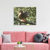 Happy Duck Canvas Afdruk (Insitu (Woonkamer))