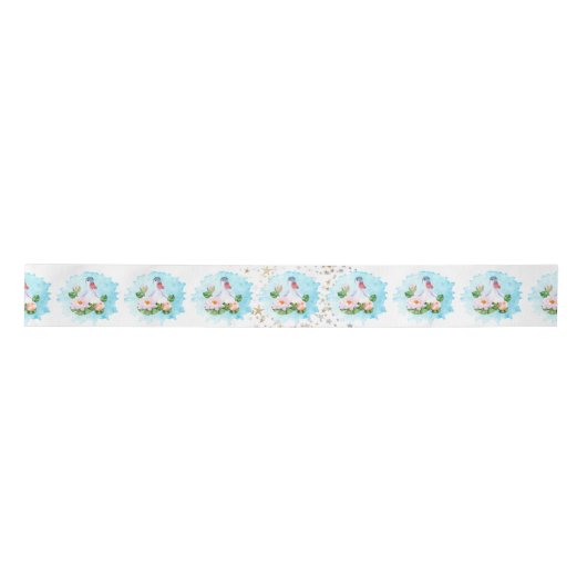 Happy Duck Satin Ribbon Lint (Voorkant)
