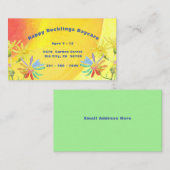 Happy Duckling Daycare Visitekaartje (Voorkant / Achterkant)