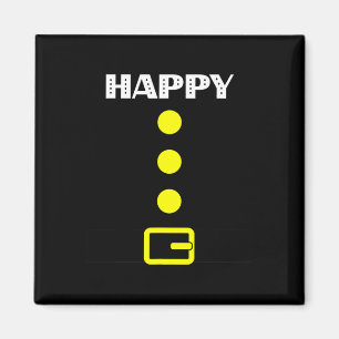 Happy Dwarf Kostuum - Halloween Gift Idee Cranber Magneet