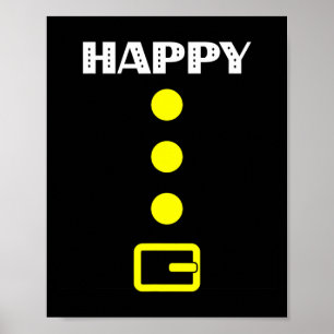 Happy Dwarf Kostuum - Halloween Gift Idee Cranber Poster