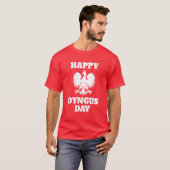 Happy Dyngus Day T-shirt (Voorkant volledig)