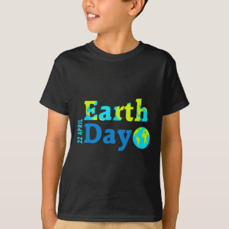 Happy Earth Day 2025 Cadeaus Earth Day Kinder jong T-shirt
