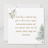 Happy Earth Day April 22nd   (Achterkant)