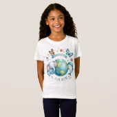 Happy Earth Day Bescherm onze thuisplaneet Aarde T-shirt (Voorkant volledig)