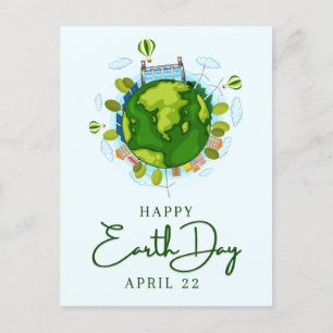 Happy Earth Day Briefkaart