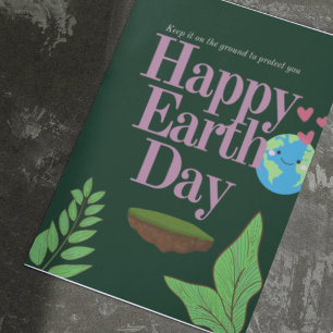 Happy Earth Day Briefkaart