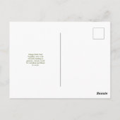 Happy Earth Day Briefkaart (Achterkant)