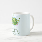 Happy Earth Day Koffiemok (Voorkant rechts)