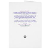 Happy Earth Day: Laten we het mooi houden. (Achterkant)