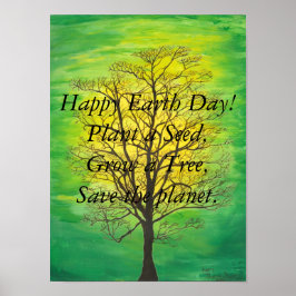 Happy Earth Day Poster