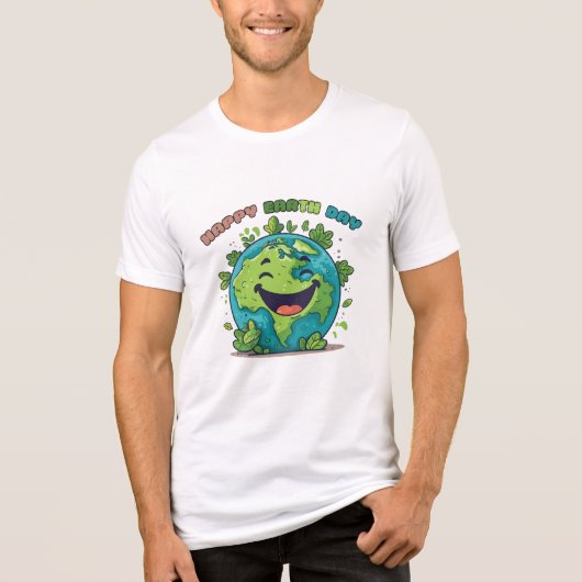 HAPPY EARTH DAY T-shirt (Voorkant)