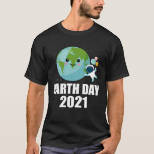 Happy Earth Day t-shirt voor kinderen 2021 Earth D