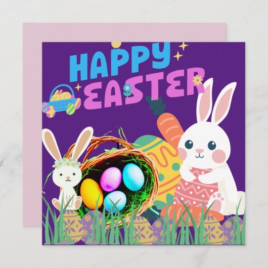 Happy Easter (Voorkant / Achterkant)