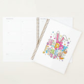 Happy Easter 2026 Cute Bunny Rabbit Easter Day Wom (Devant avec enveloppe)