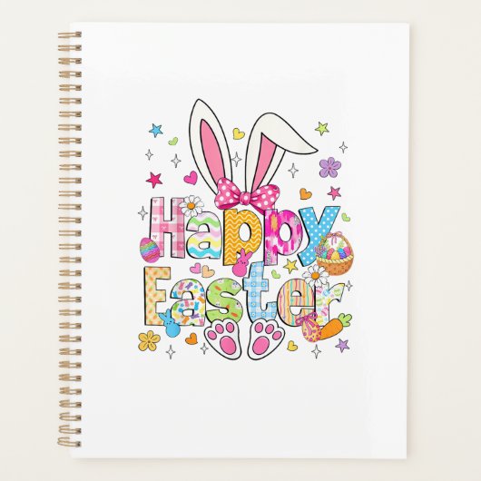 Happy Easter 2026 Cute Bunny Rabbit Easter Day Wom (Devant)