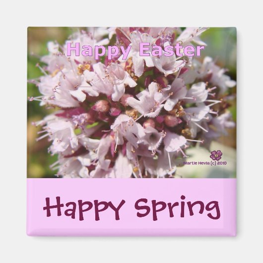 Happy Easter (4) - Magnet - Aanpassen/personaliser Magneet (Voorkant)