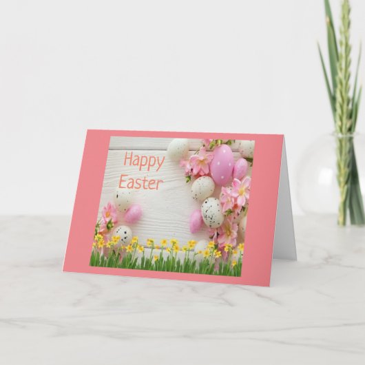 **HAPPY EASTER*** À UNE CARTE SPÉCIALE POUR ENFANT (Devant)