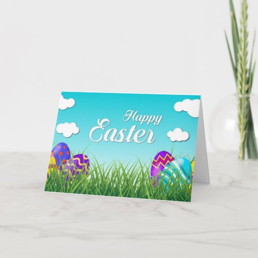 **HAPPY EASTER*** À UNE CARTE SPÉCIALE POUR ENFANT (Devant)