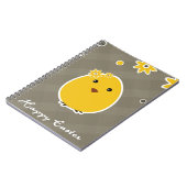 Happy Easter achtergrond Notitieboek (Linkerzijde)