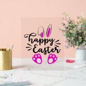 Happy easter acryl bord (Huwelijk)