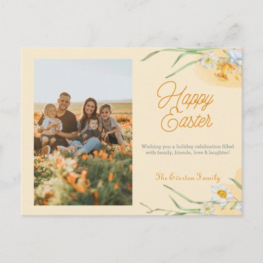 Happy Easter Afbeelding Briefkaart (Voorkant)