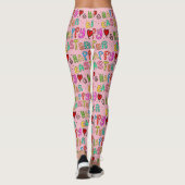 Happy Easter All-Over Print Leggings (Achterkant)