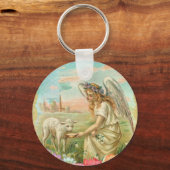 happy easter angel sleutelhanger (Voorkant)