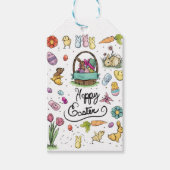 Happy Easter Art Cadeaulabel (Voorkant)