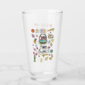 Happy Easter Art Glas (Achterkant)