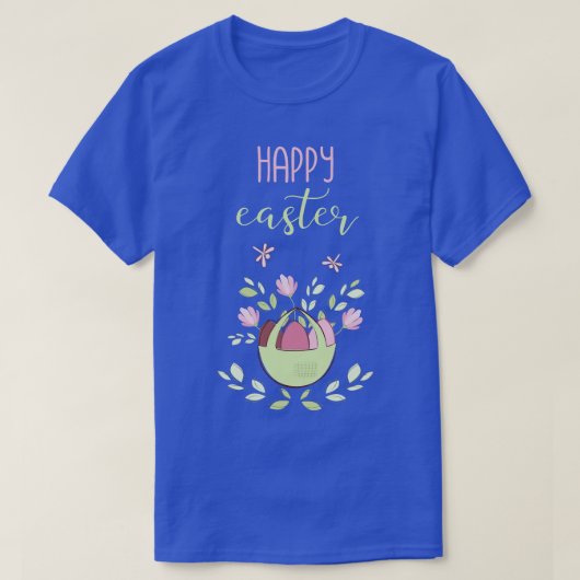 Happy Easter Art T-shirt (Design voorkant)