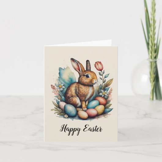 Happy Easter Bedankkaart (Voorkant)