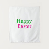Happy easter boho groen roze kinder naam toevoegen