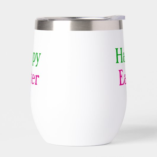 Happy easter boho vert rose enfants ajouter nom ti (Gauche)