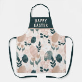 Happy Easter  Botanical Easter Egg Pattern Schort (Voorkant)