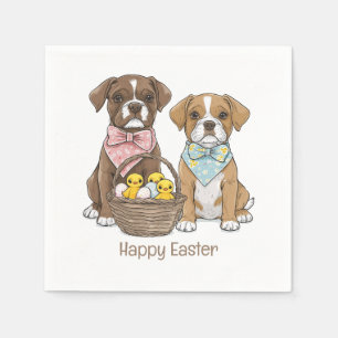 Happy Easter Boxer Dogs Servet