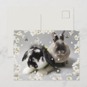 Happy Easter Briefkaart (Voorkant / Achterkant)